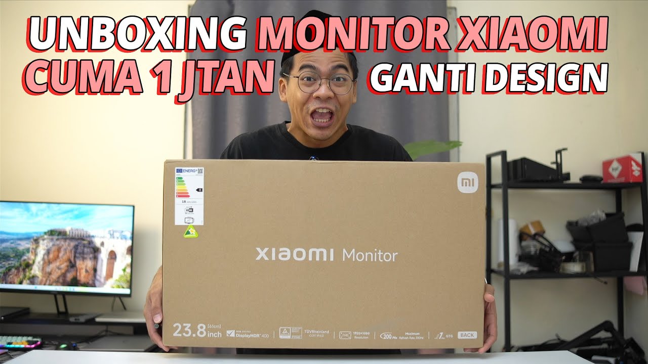 Monitor Baru Xiaomi OKE JUGA NIH! Unboxing Xiaomi G24i 2026