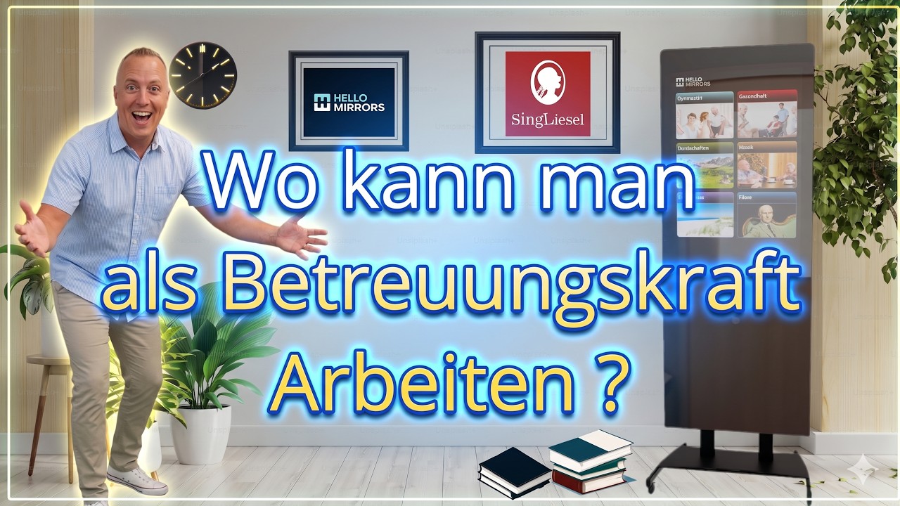 Wo kann man als Betreuungskraft / Alltagsbegleiter Arbeiten ?