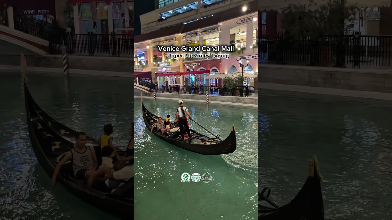 Venice Grand Canal Mall Taguig City #travel #travelvlog #nature