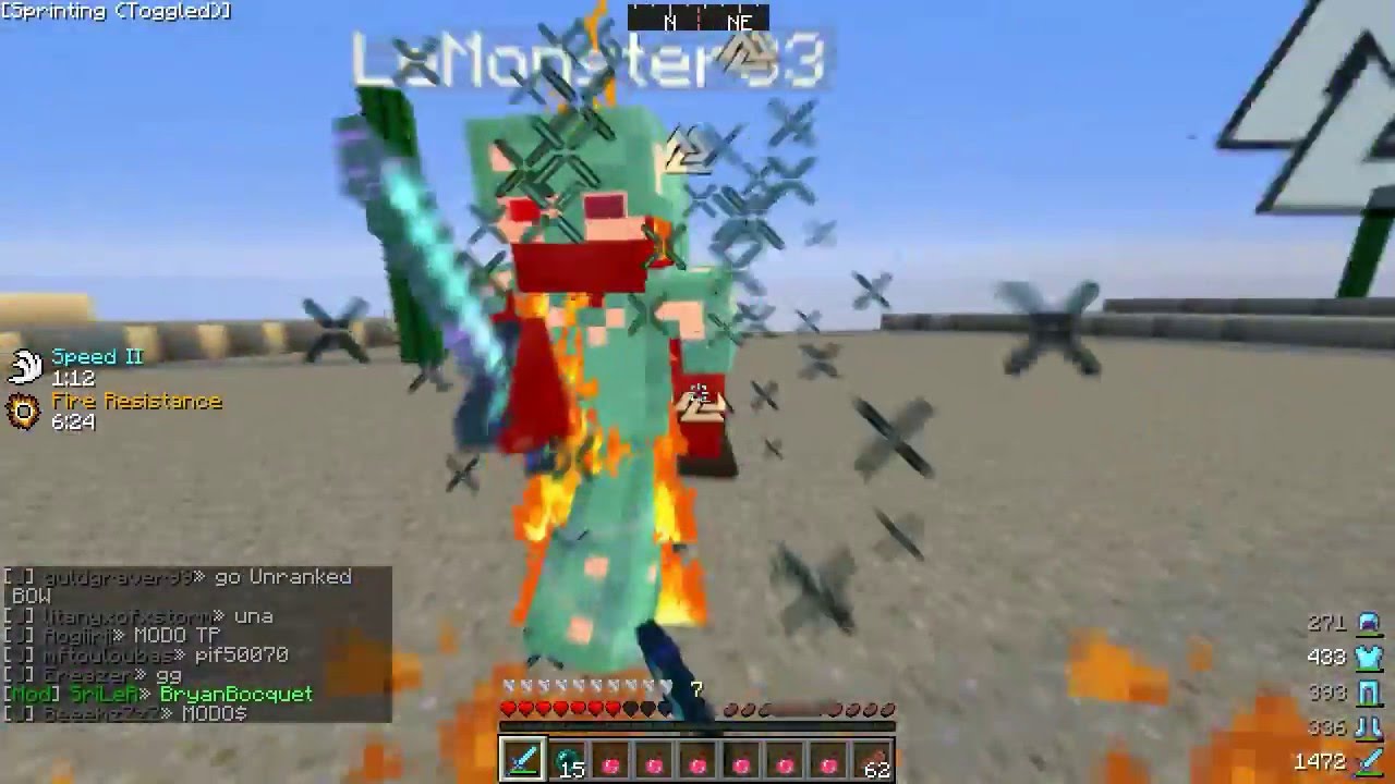Mushway Vs. LeMonster33 (on m'accuse de hack)