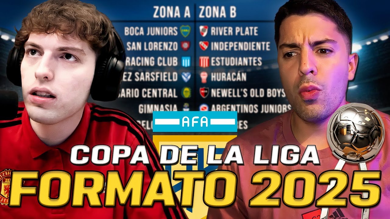 FORMATO DE LA LIGA ARGENTINA 2025 CON 30 EQUIPOS
