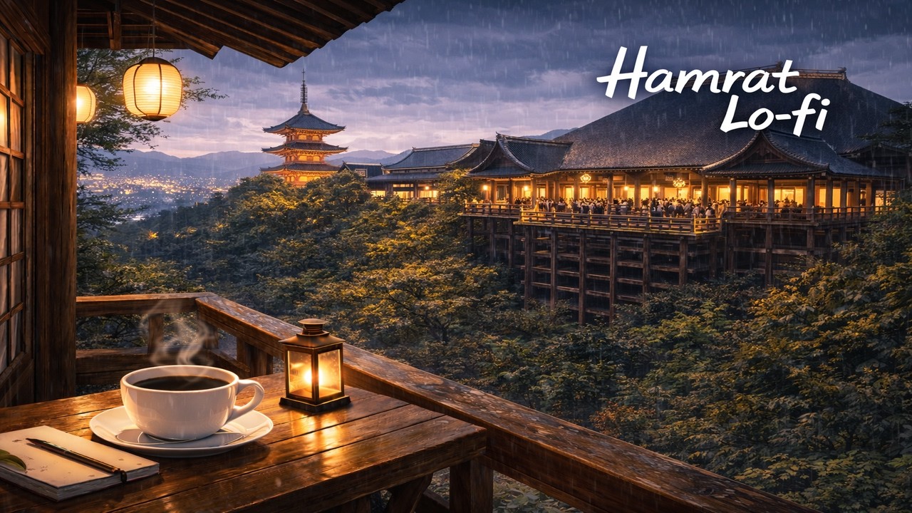 Coffee in Kyoto ☕ Chill Lo-fi Beats | 2 Hours Study & Work | Cafe Ambience #02