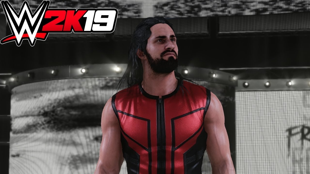 WWE 2K19 - Сет Роллинс (выход, подпись, финишер)