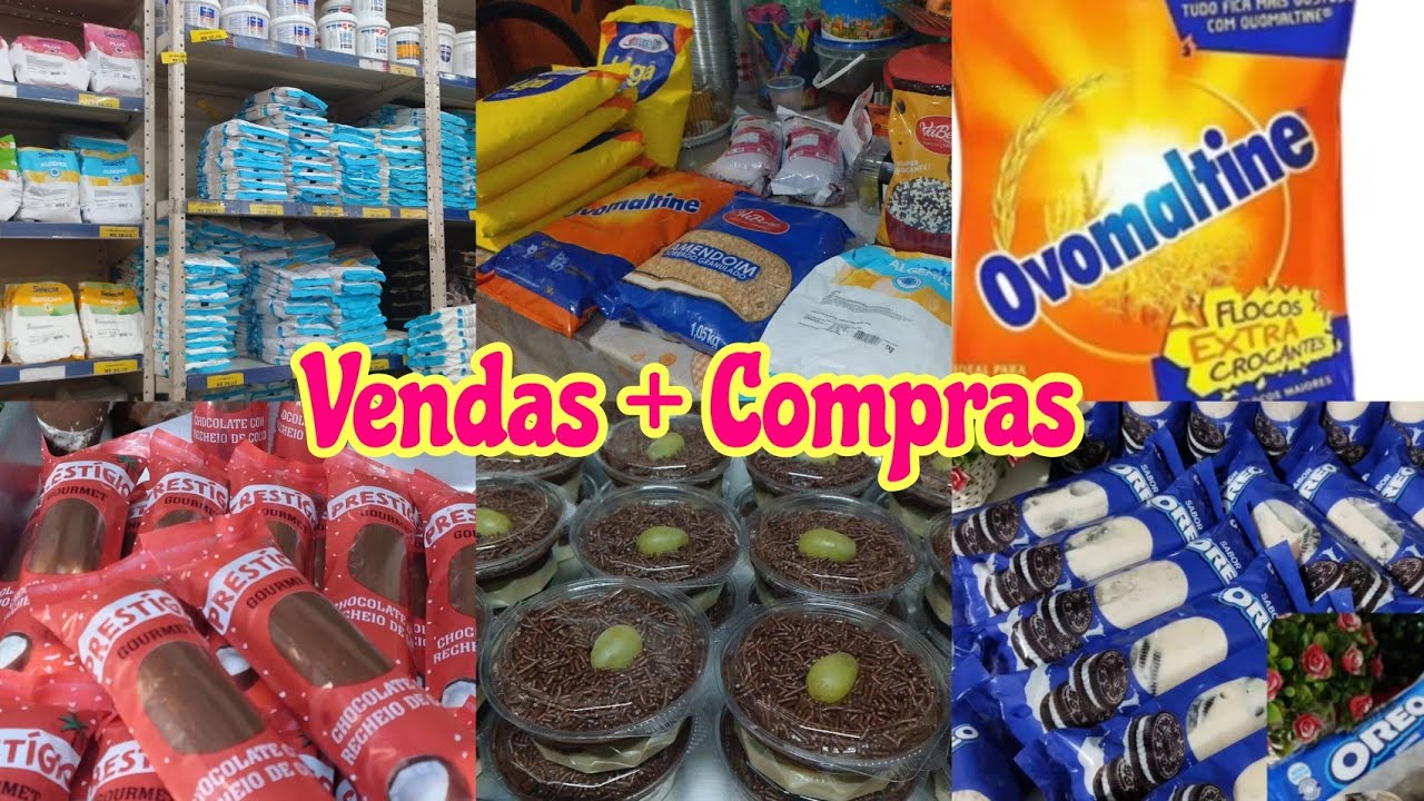✨ Reajuste nas Sobremesas e Geladinhos/Vendas na rua + Compras para a Confeitaria e Geladinhos 
