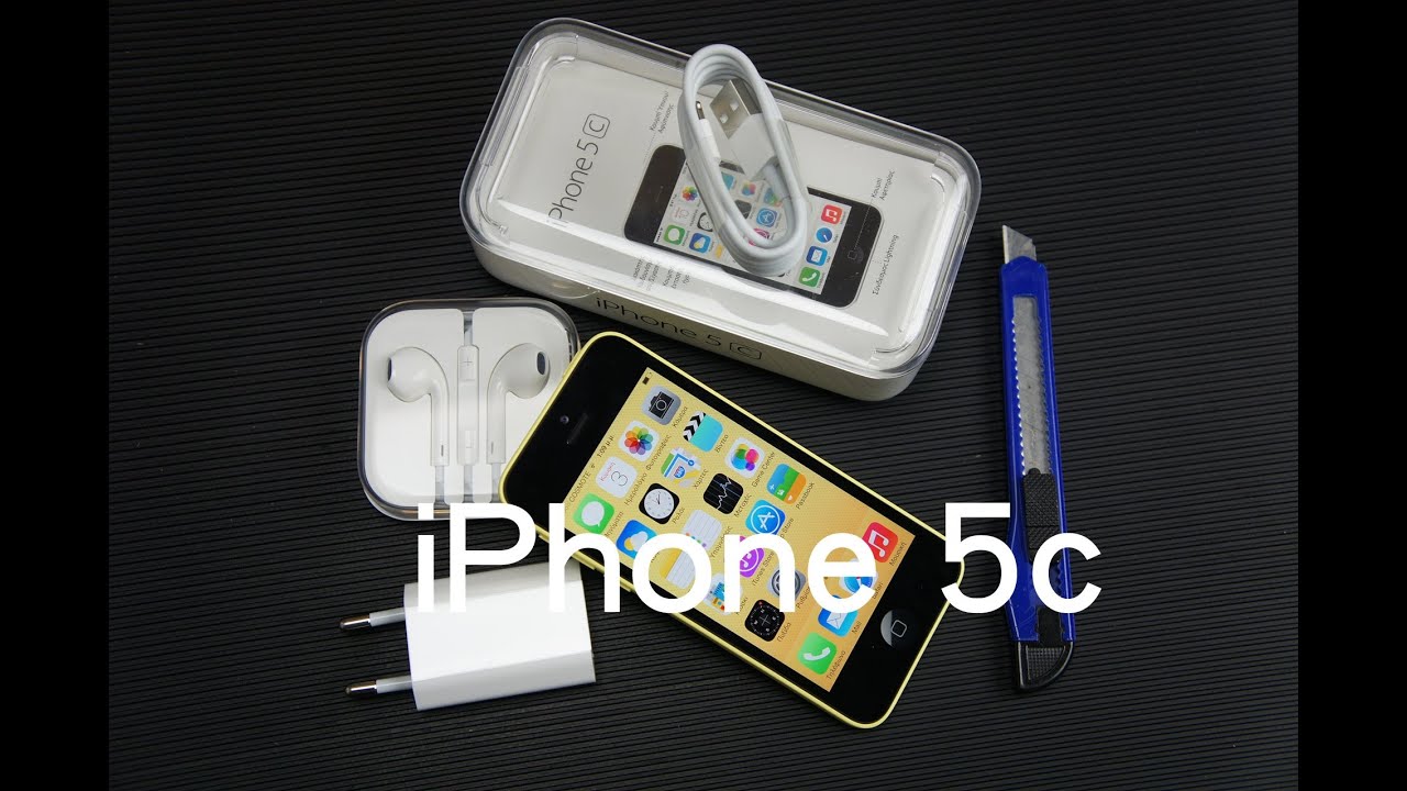 iPhone 5c unboxing (Greek)