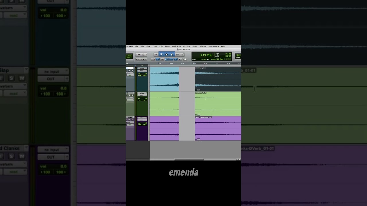 Como fazer som de Whoosh! #audio #sounddesign #edicaodeaudio #soundeffects