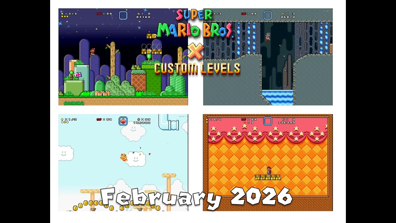 SMBX Custom Levels of February 2026 (6 Levels) – Guarida de Bowser
