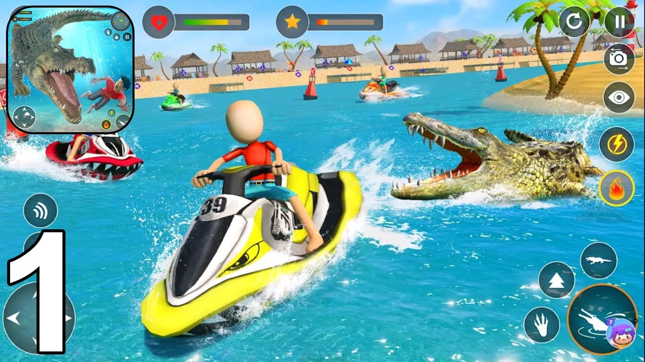 Crocodile Games - Animal Games Android Gameplay - Part 1