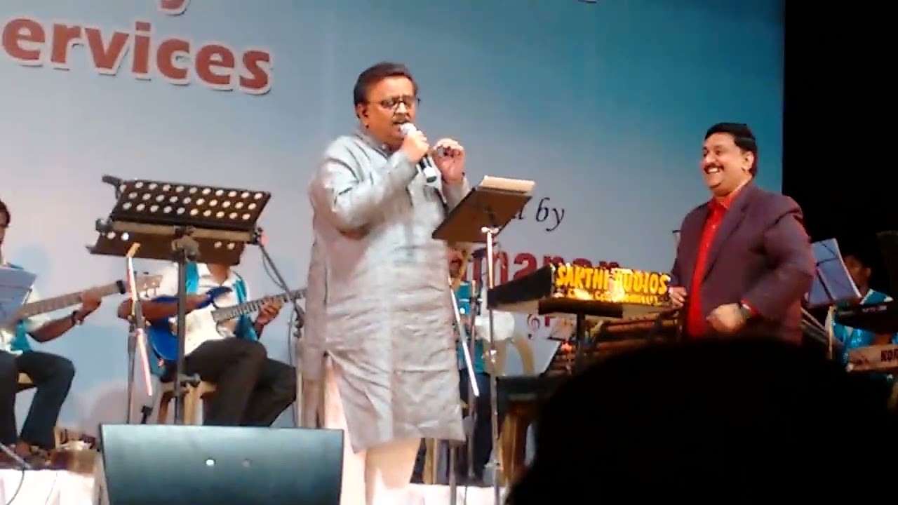 S.P.Balasubramanian singing in music Academy 2017 Chennai, India Part-5