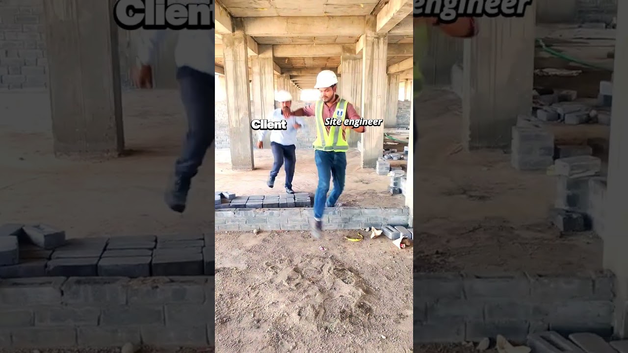 site engineer vs client 😂  #whatsappstatus #trending #trendingshorts