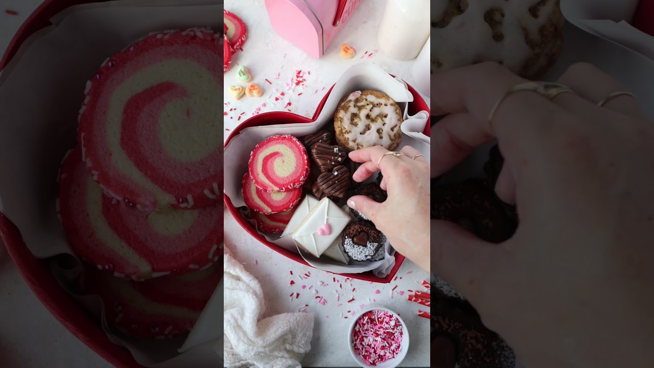 Valentine's Day Cookie Box - 6 Delicious Recipes