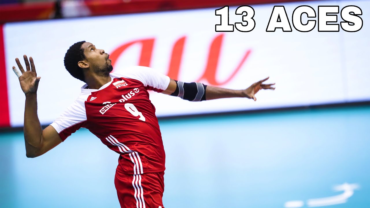 New World Record !!! Wilfredo Leon Made 13 Aces in One Match | Men's VNL 2021 (HD)