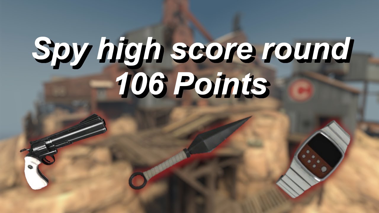 Spy high score round 106 points *Personal best*