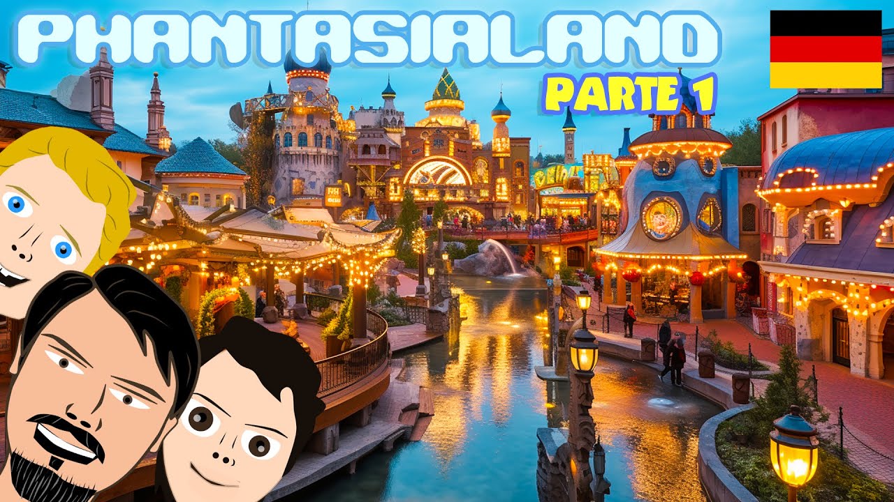 🟡 Visitando un Parque de Diversiones en ALEMANIA 🇩🇪/ PHANTASIALAND #alemania #phantasialand