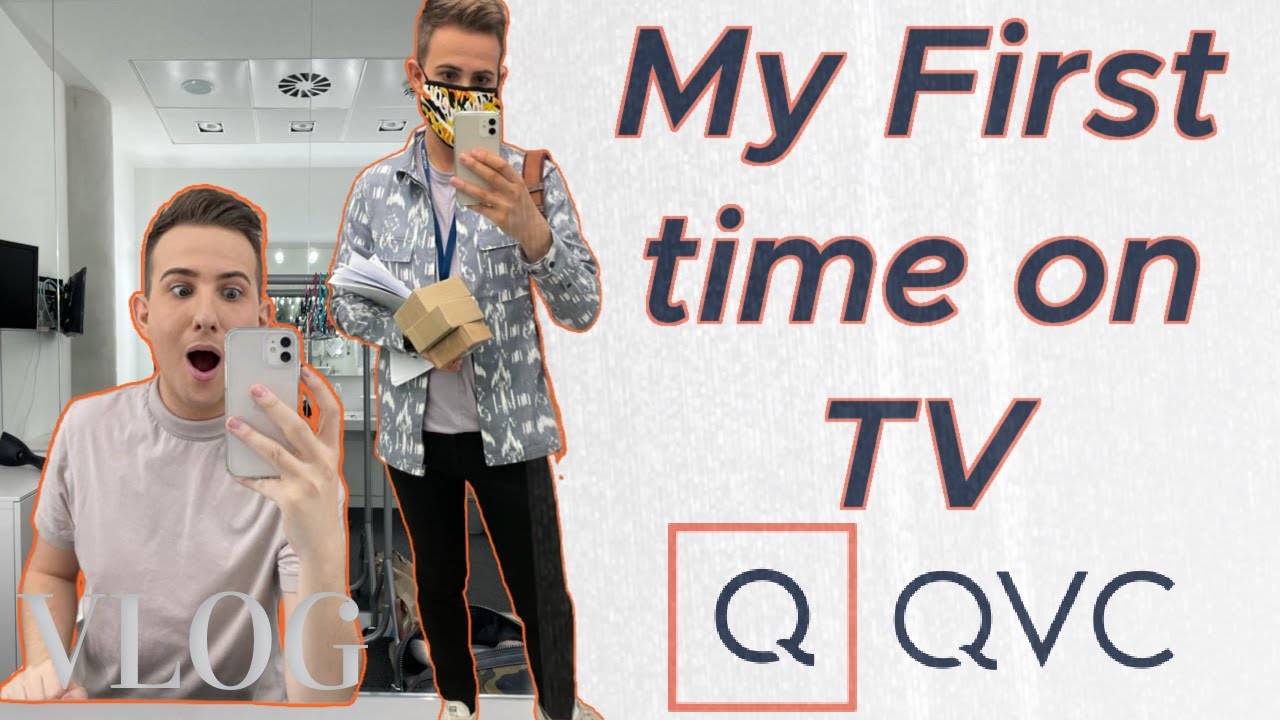QVC behind the scenes - first time on tv vlog