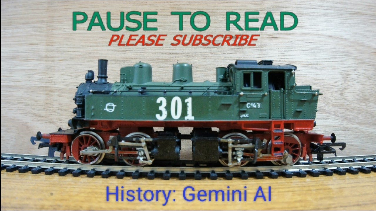 German Railways Class BR 98.009 Articulated No 301 in BR green/red livery. Riverossi ho gauge model.