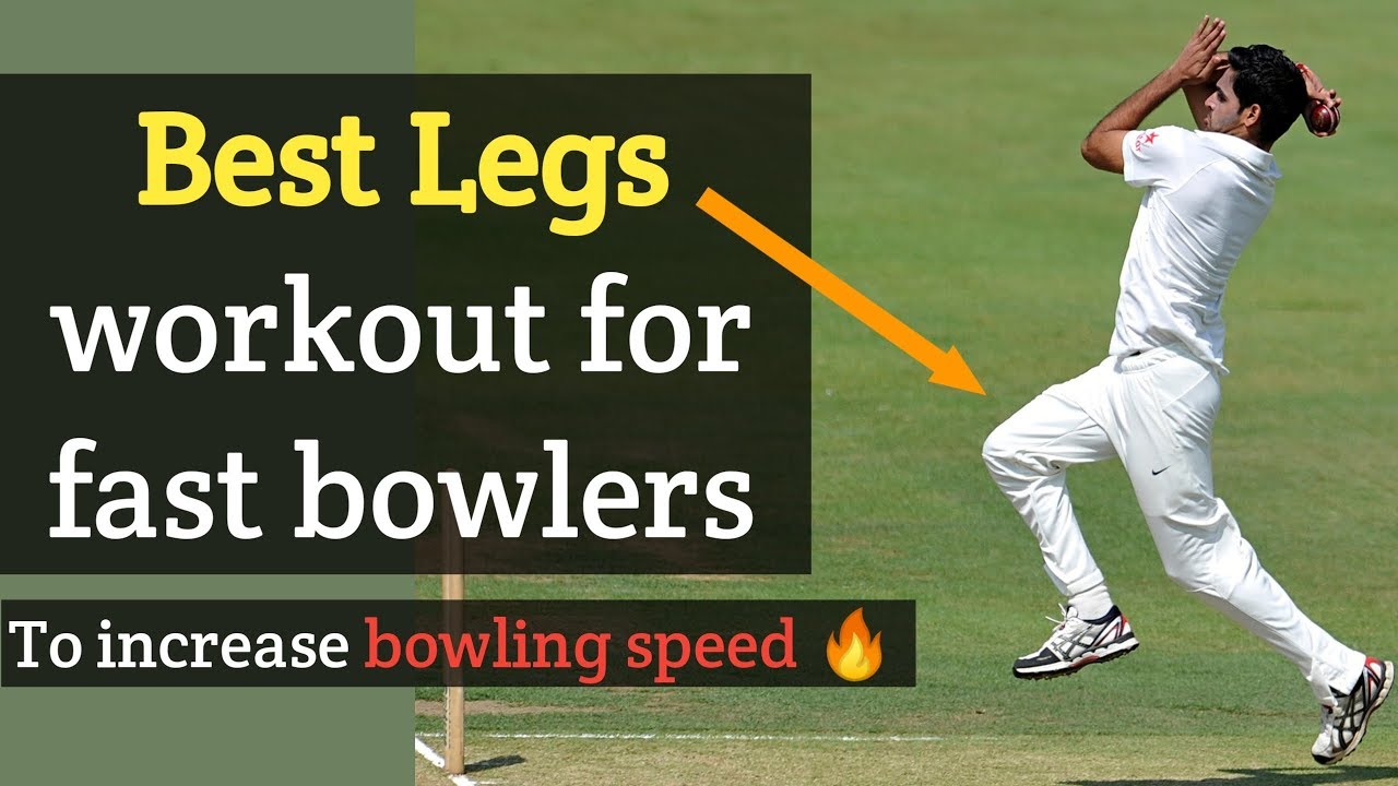 Legs workout For Fast bowlers 🔥 | Fast bowling Exercises At Home