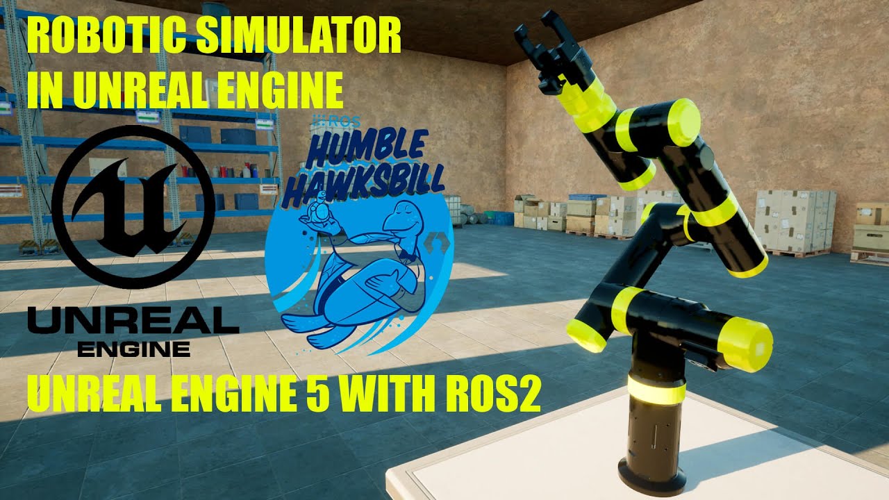 Unreal Engine 5 and ROS2: A Powerful Combination for Robotics Simulation