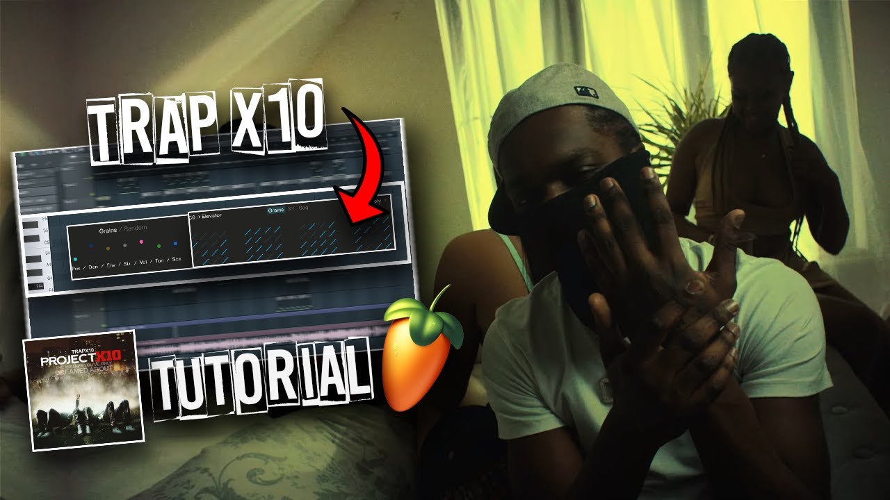 HOW GOTCHA MAKES BEATS FOR TRAPX10??!! (fl studio uk drill tutorial)