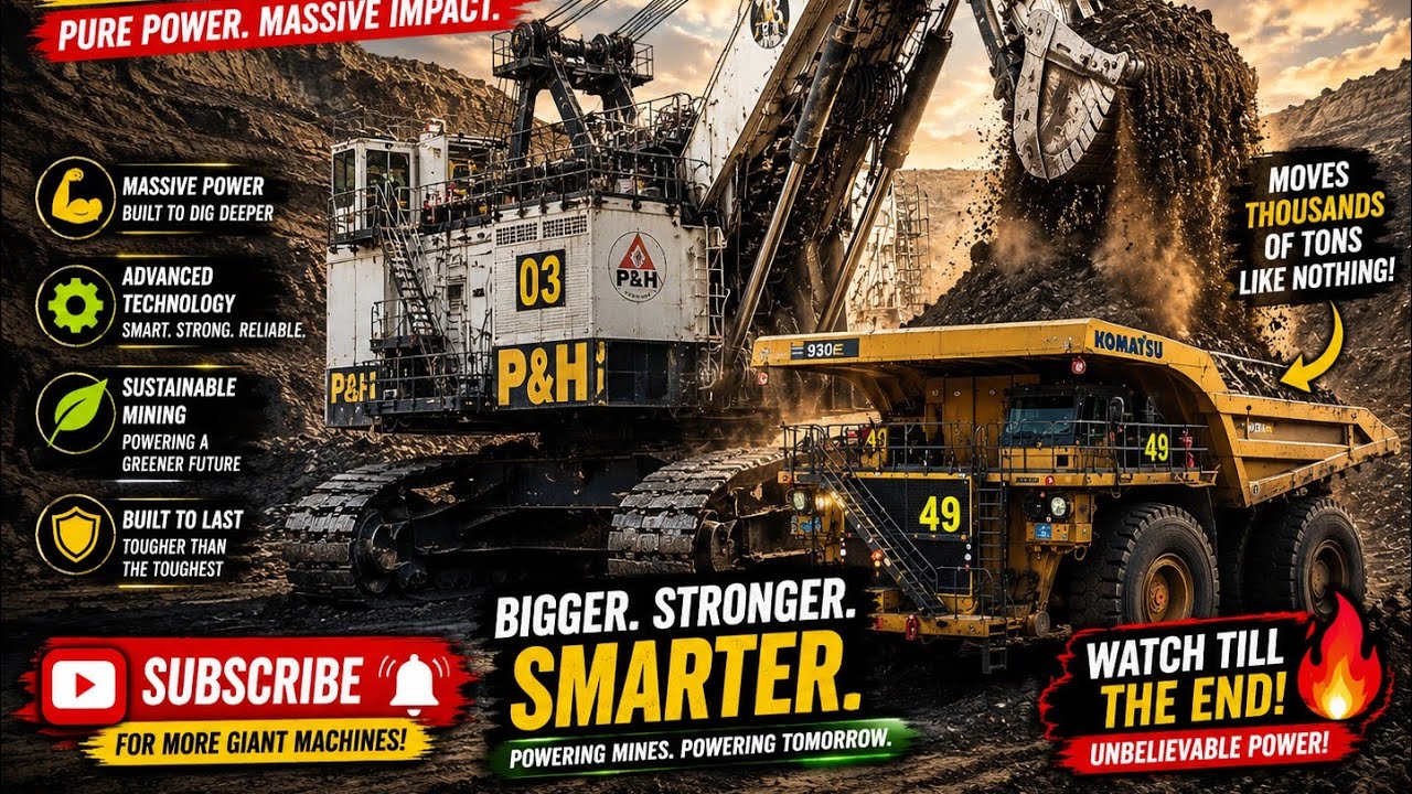Terex RH340 Hydraulic Excavator in Action &ndash; Unleashing Heavy-Duty Performance!
