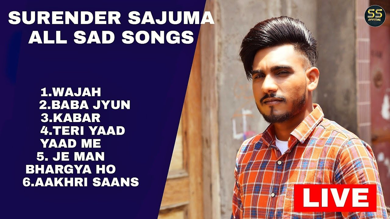 SURENDER SAJUMA New All Sad Songs । New Haryanvi Songs Haryanvi