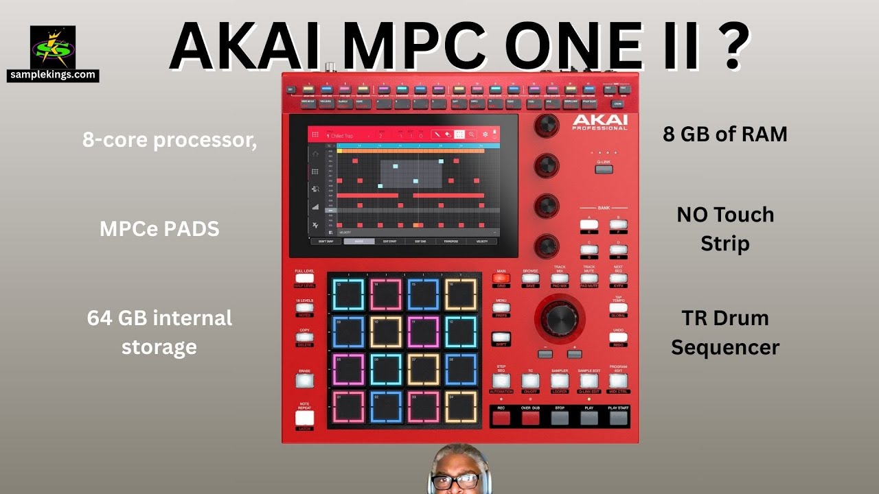 AN AKAI MPC ONE MKII COULD BE THERE AT THE NAMM SHOW!