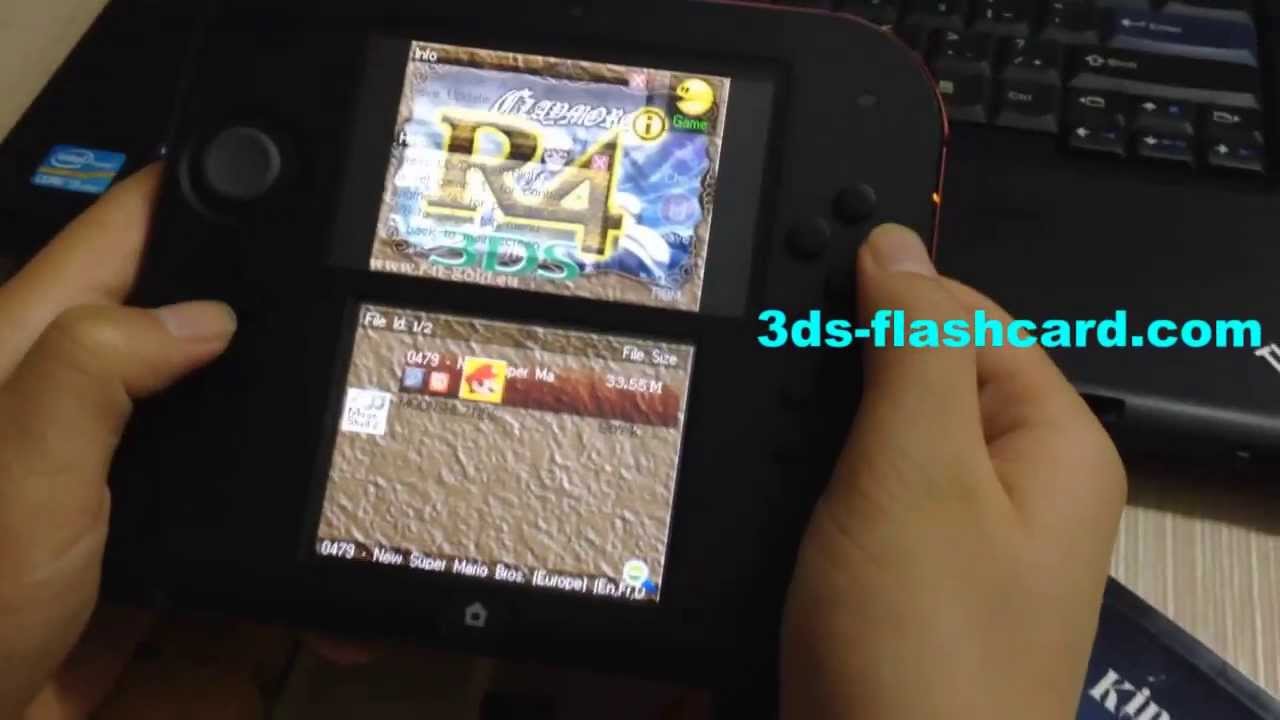 R4i Gold EU Test On 2DS | R4 Gold E3 for Nintendo 2DS 6.0.0-12 ~ 6.3.0-12