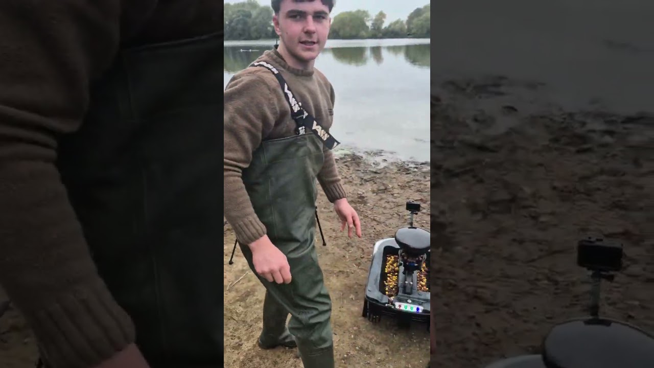 owen using raptor mk 3 bait boat and bait spinner