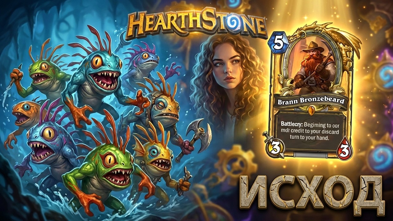 Одна карта решила исход. Поля сражений. Hearthstone / Хартстоун