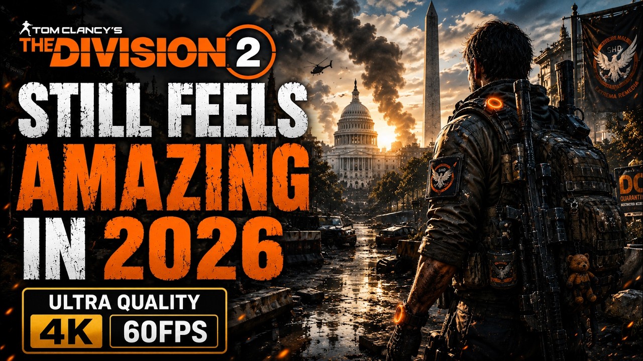 DIVISION 2 Still Feels Amazing in 2026 | ULTRA QUALITY 4k 60FPS Gameplay