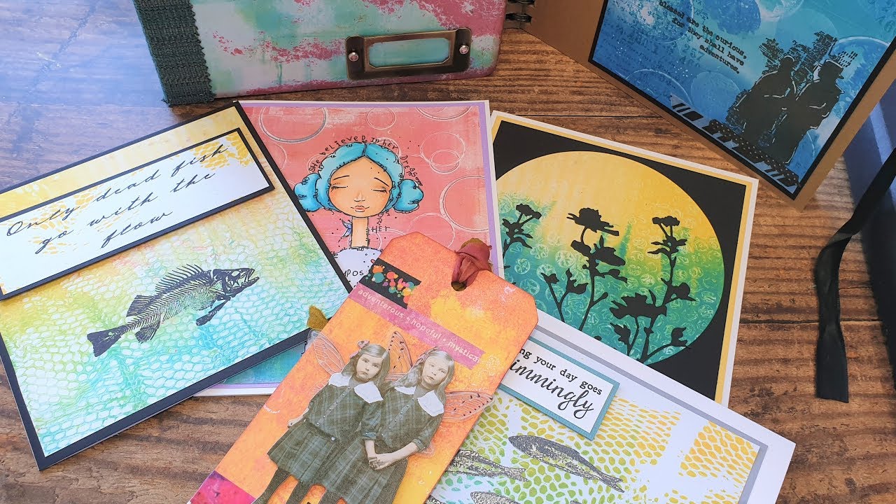 Gelli® Plate Projects How To Use Your Prints