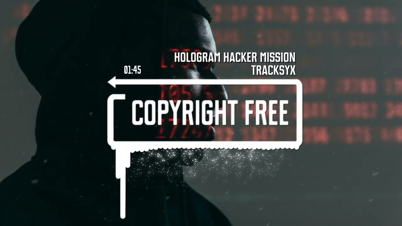 Cyberpunk Hacker - Dark Industrial Techno (No Copyright Music) | Tracksyx