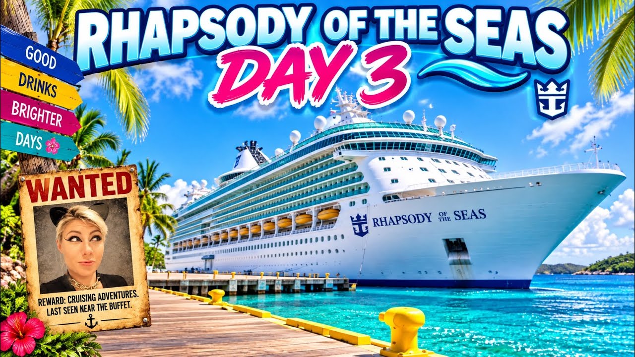 Royal Caribbean’s SECOND Oldest Ship - Rhapsody Of The Seas (Day 3)