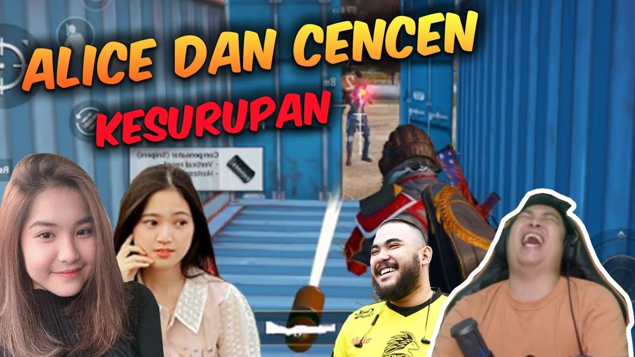 ALICE DAN CENCEN KAYAK ORANG GILA - PUBG MOBILE INDONESIA | Bangpen
