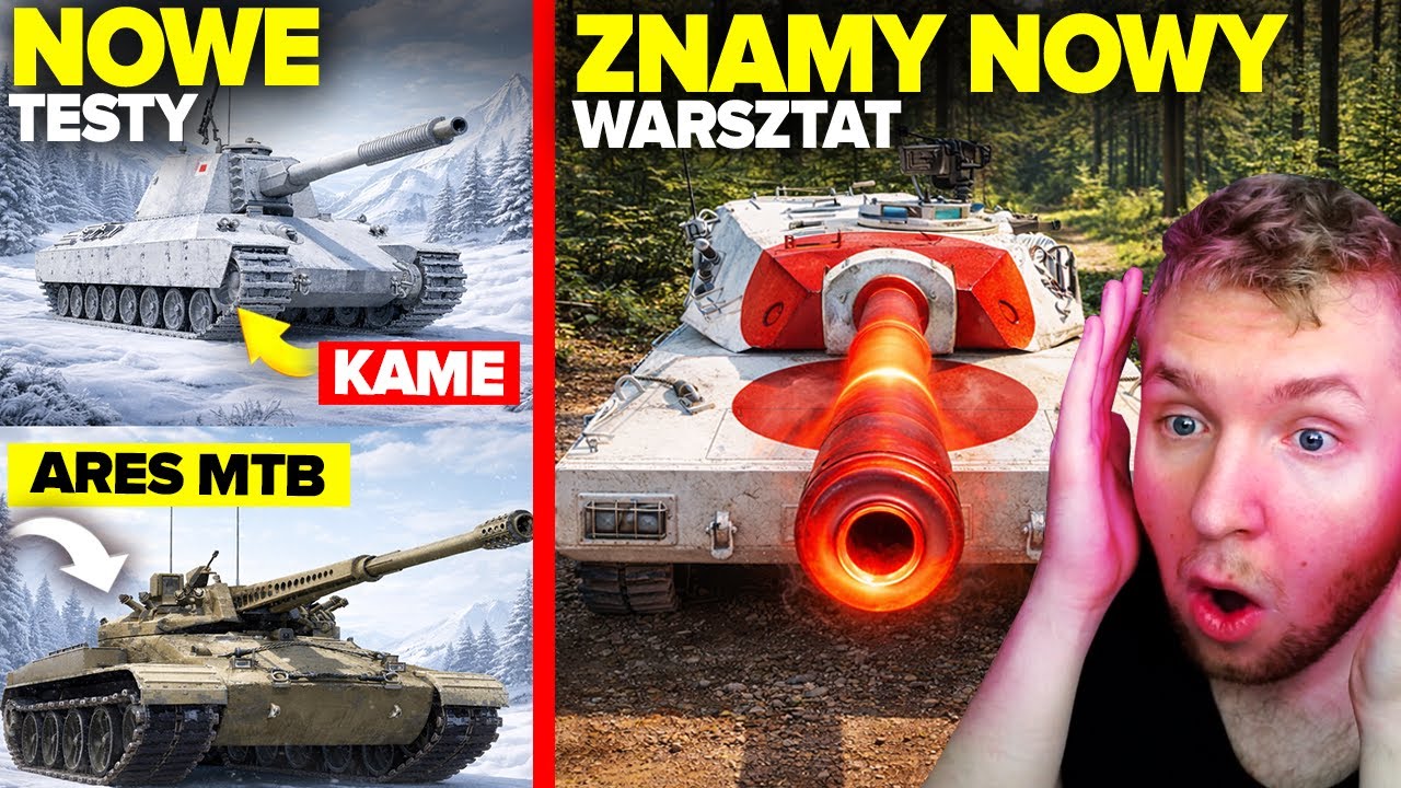 NOWY WARSZTAT na 10 TIER za FORTUNĘ! SUPERTESTERZY DOSTALI ARESA PREMIUM i COBRĘ 2.0?!