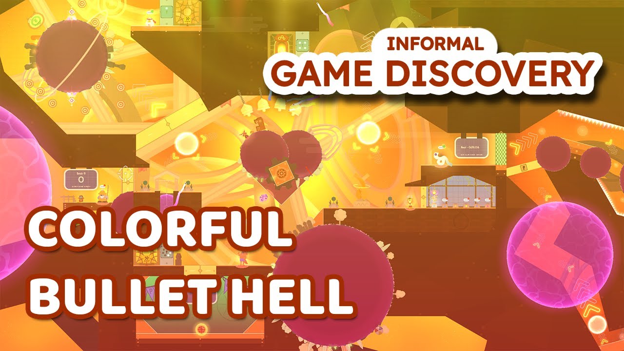 Move using your gun in this colorful bullet hell!