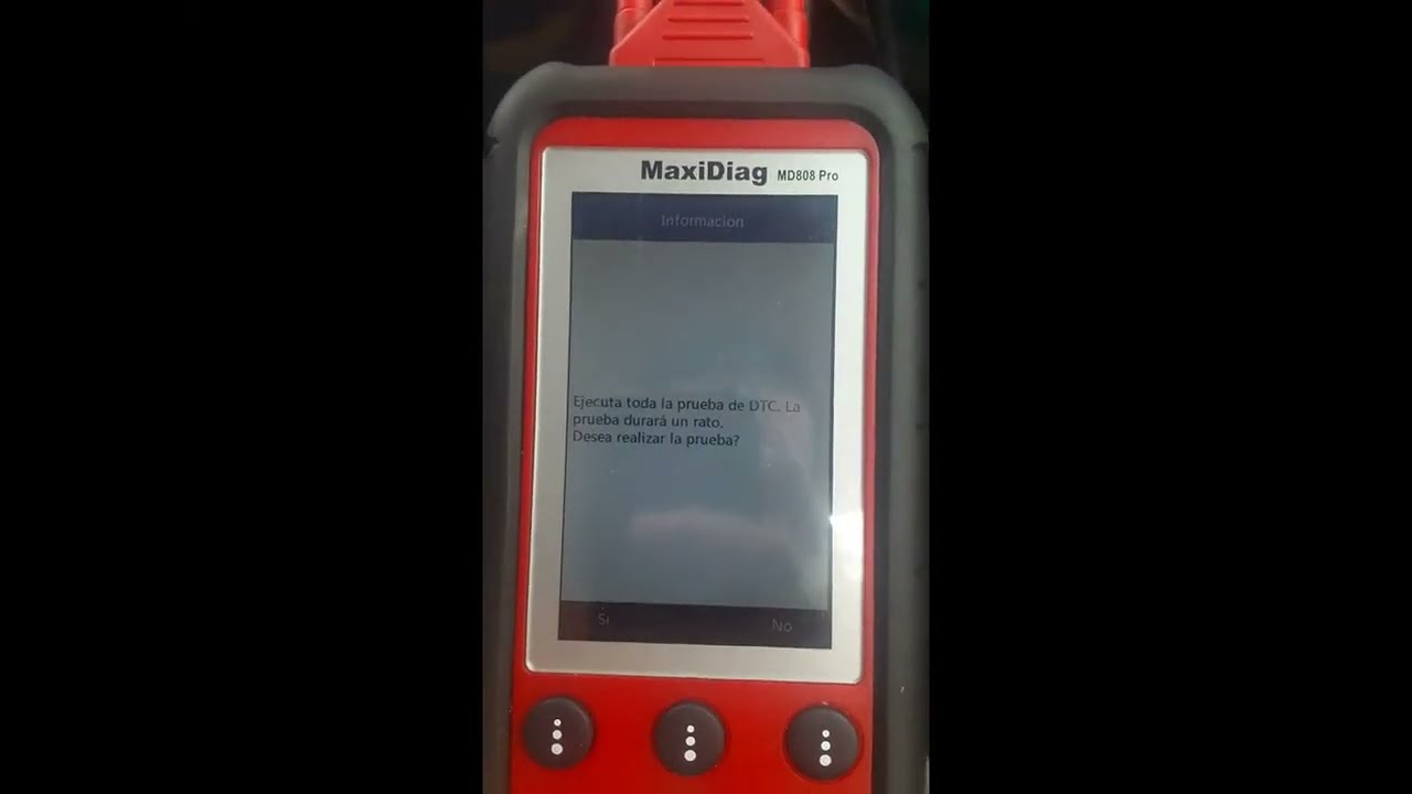 DIAG.HONDA CRV 2001 CON CONEC. OBD1 3 PINES AUTEL MD808 PRO