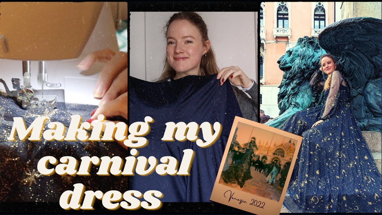 Making a Queen of the Night Dress to please my inner child - Carnival of Venice