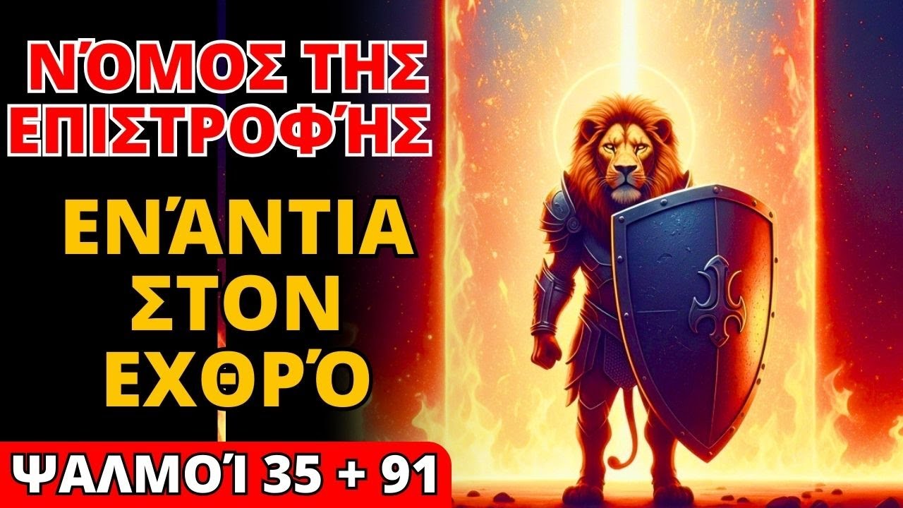 🔥 ΨΑΛΜΟΣ 35 + 91: Κάθε Μαγεία ΕΠΙΣΤΡΕΦΕΙ 7 Φορές Πιο Δυνατή σε Αυτόν που την Έστειλε Εναντίον Σας