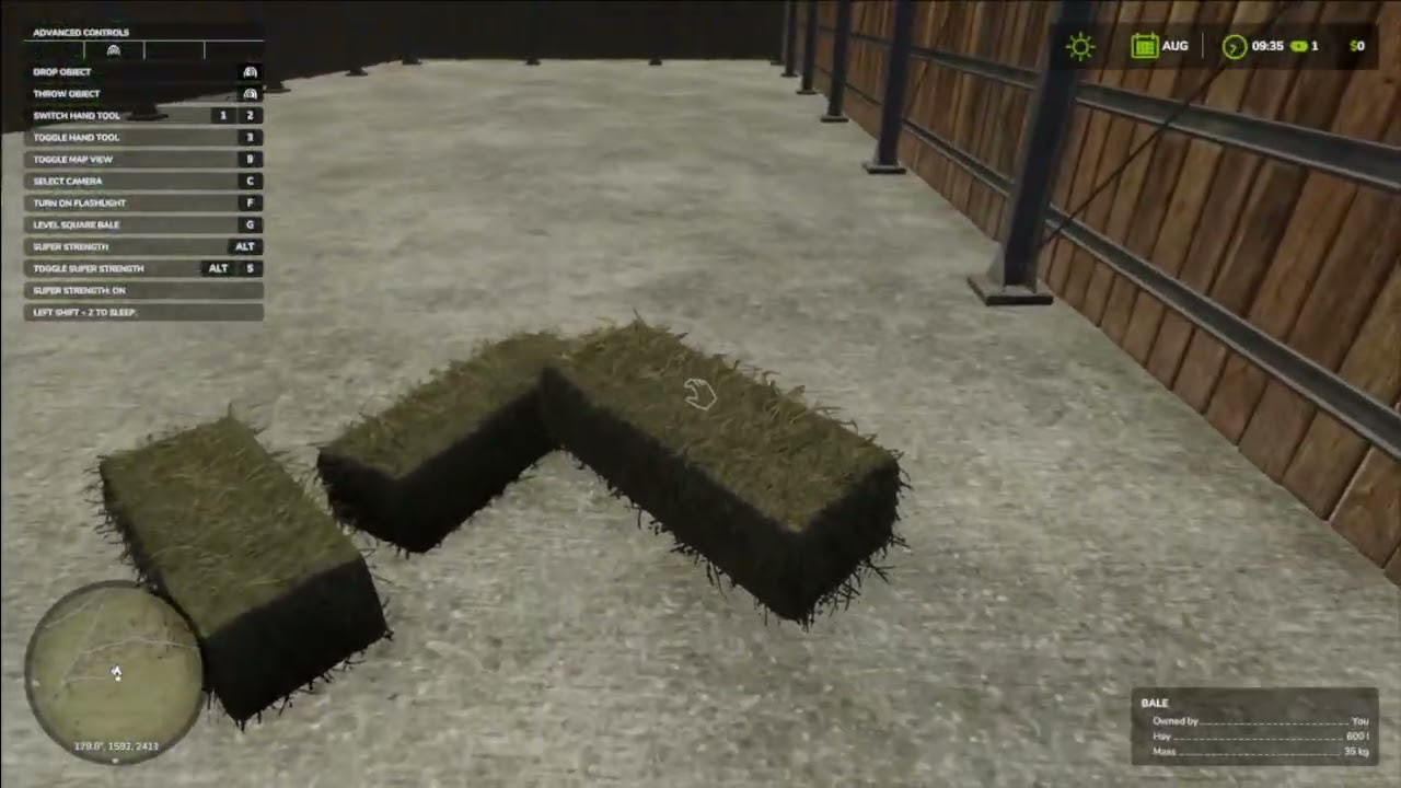 S01E02 - Selling our first bales of hay - A Farm From Scratch Series - Farming Simulator 25