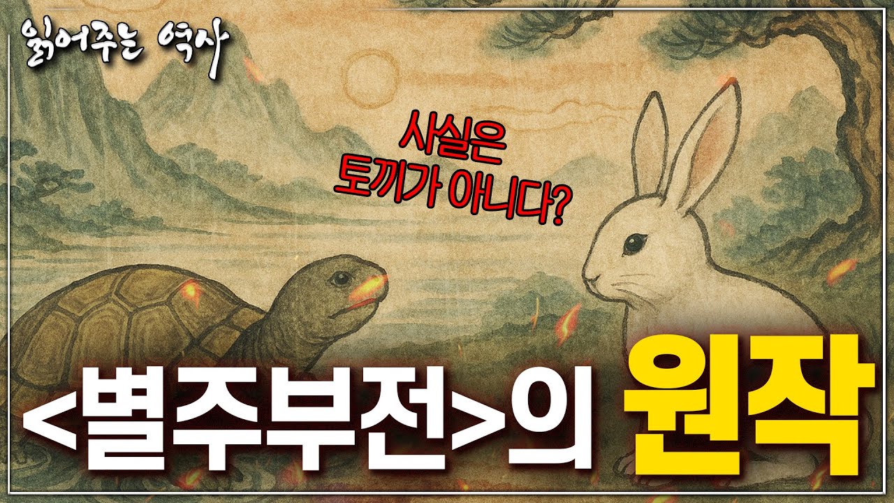 📖 [읽어주는 역사 ep.02] 1000년 전 토끼와 거북이 이야기🐢🐇