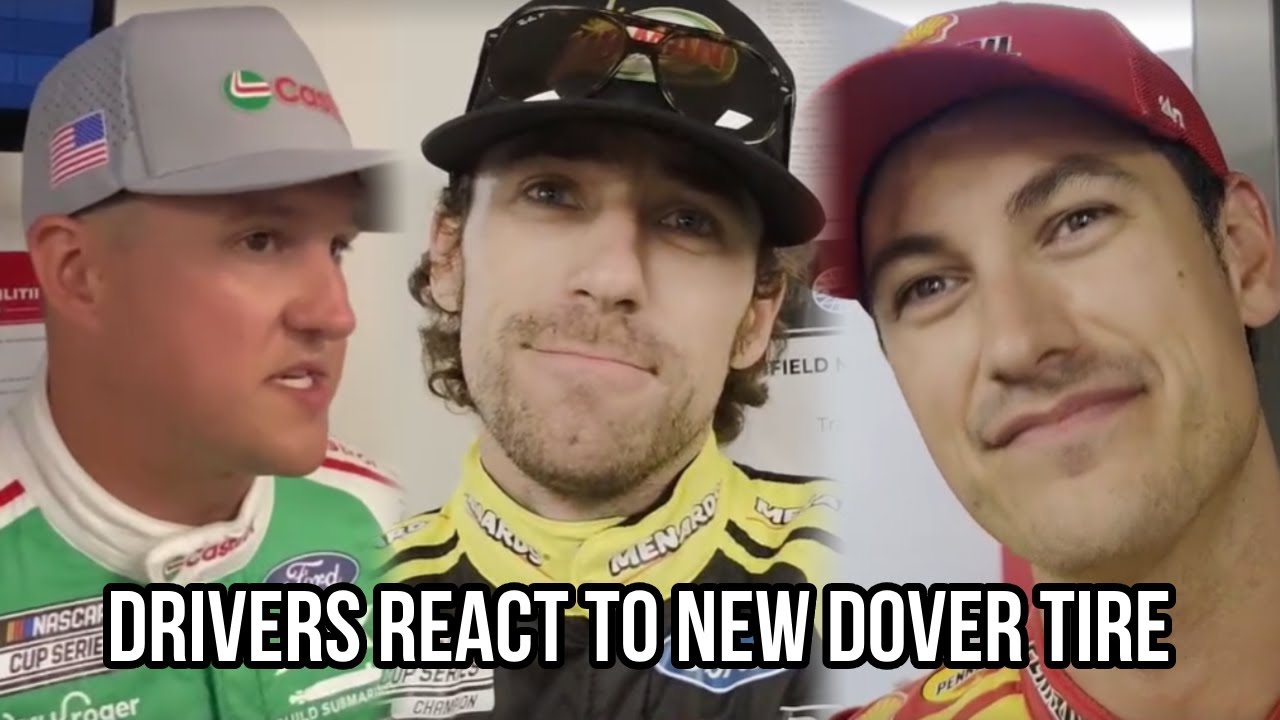 Joey Logano on Making His 600th Career Start; Ryan Preece & Ryan Blaney Talk About New Dover Tire