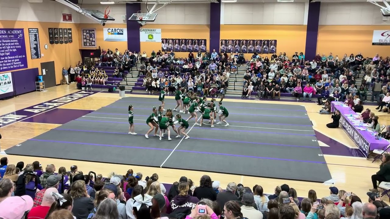 Wagner Middle School Cheerleading 2nd competition of 2026.