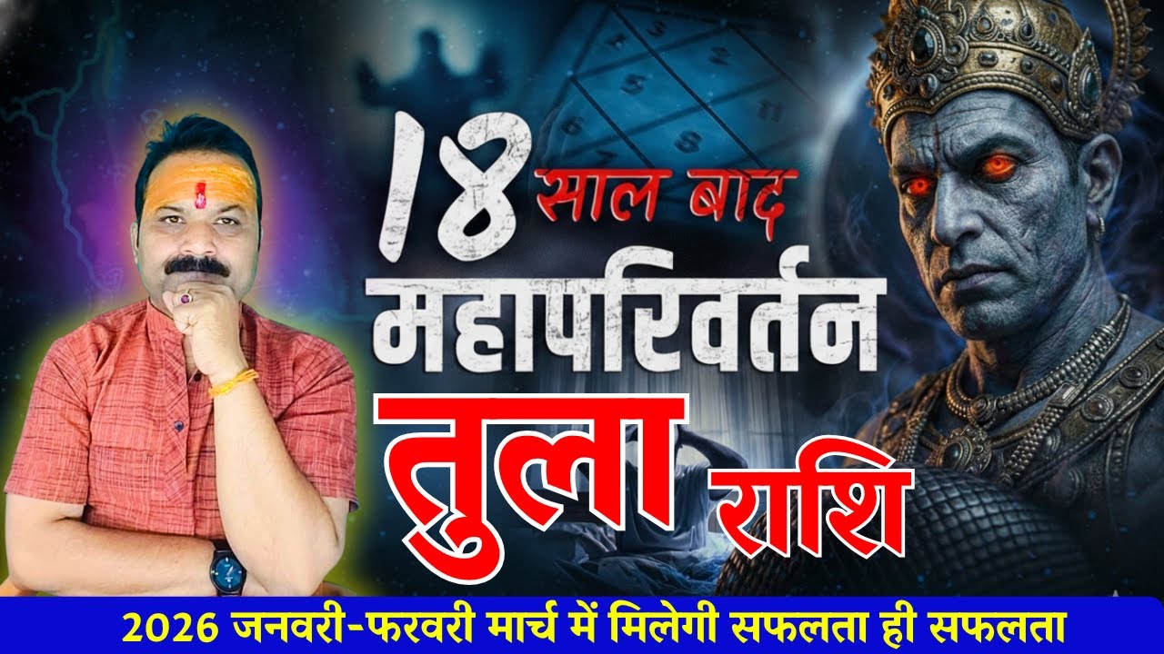 राहु हुआ 27 जनवरी 2026 अति बलवान | तुला राशि 2026 |  Libra Horoscope | All is Well Rashifal