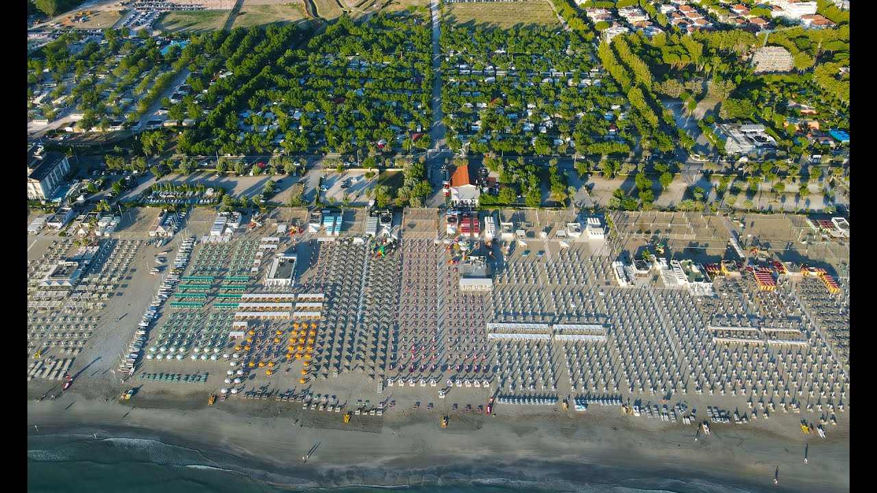 Camping Adria dall'alto
