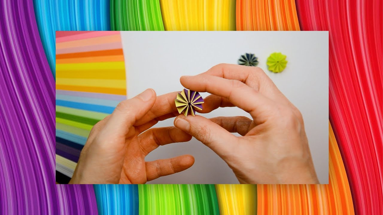 🔵 Origami Cerchio Antistress Passo Passo | Stress Relief Paper Circle Origami 🔵
