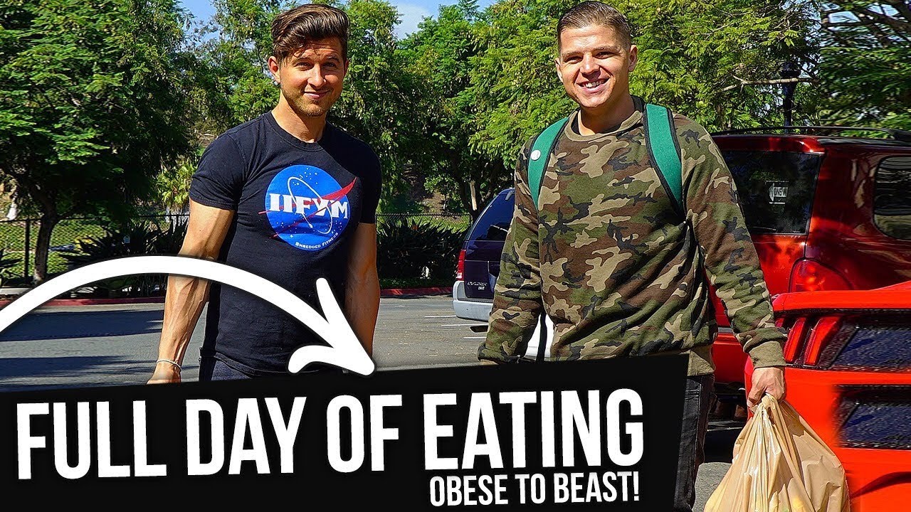 Full Day of Eating with Obese to Beast! (John David Glaude)