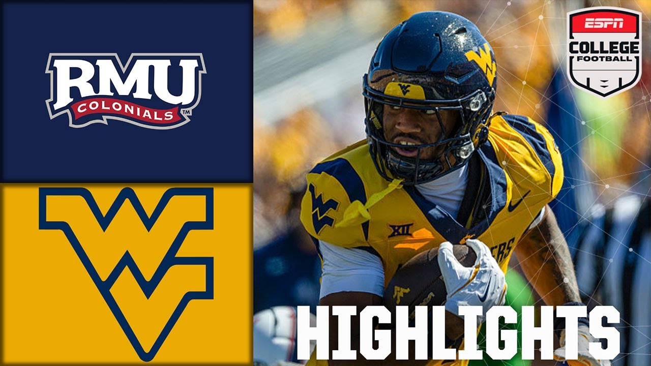 Robert Morris Colonials vs. West Virginia Cavaliers | Full Game Highlights | ESPN College Football