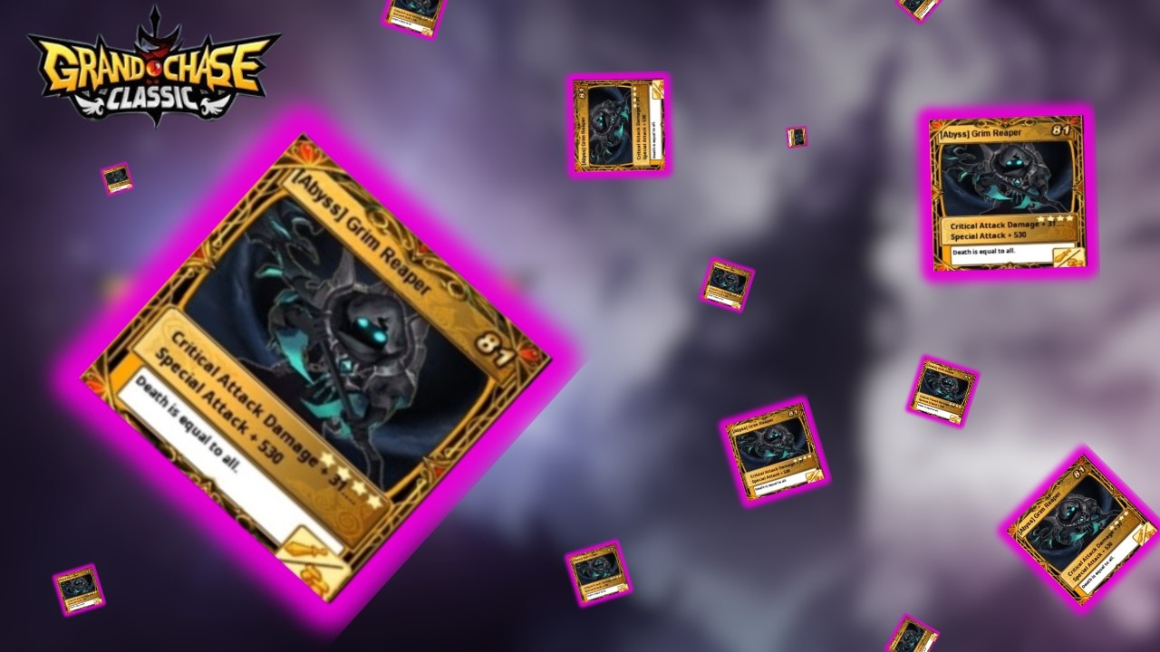 FARM CARD ABISSAL DROP INSANO DO GRIM - GRAND CHASE CLASSIC