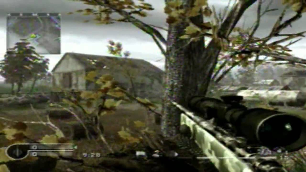 cod 4 all maps + bonus maps glitches/hiding spots, part 1